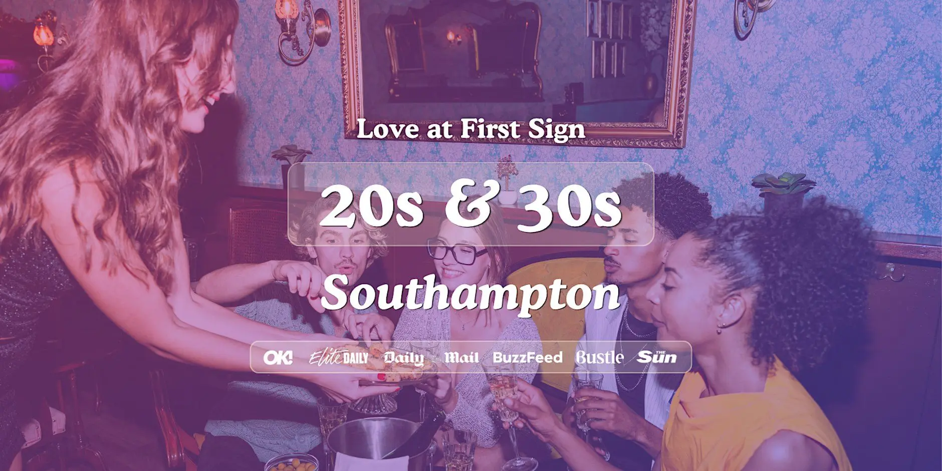 Southampton Singles Night, 20s & 30s | Funky Flamingo | Love at First Sign Southampton Singles Night, 20s & 30s | Funky Flamingo | Love at First Sign