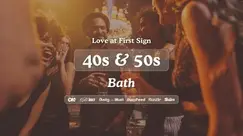 Bath Singles Night, 40s & 50s | Slug & Lettuce | Love at First Sign