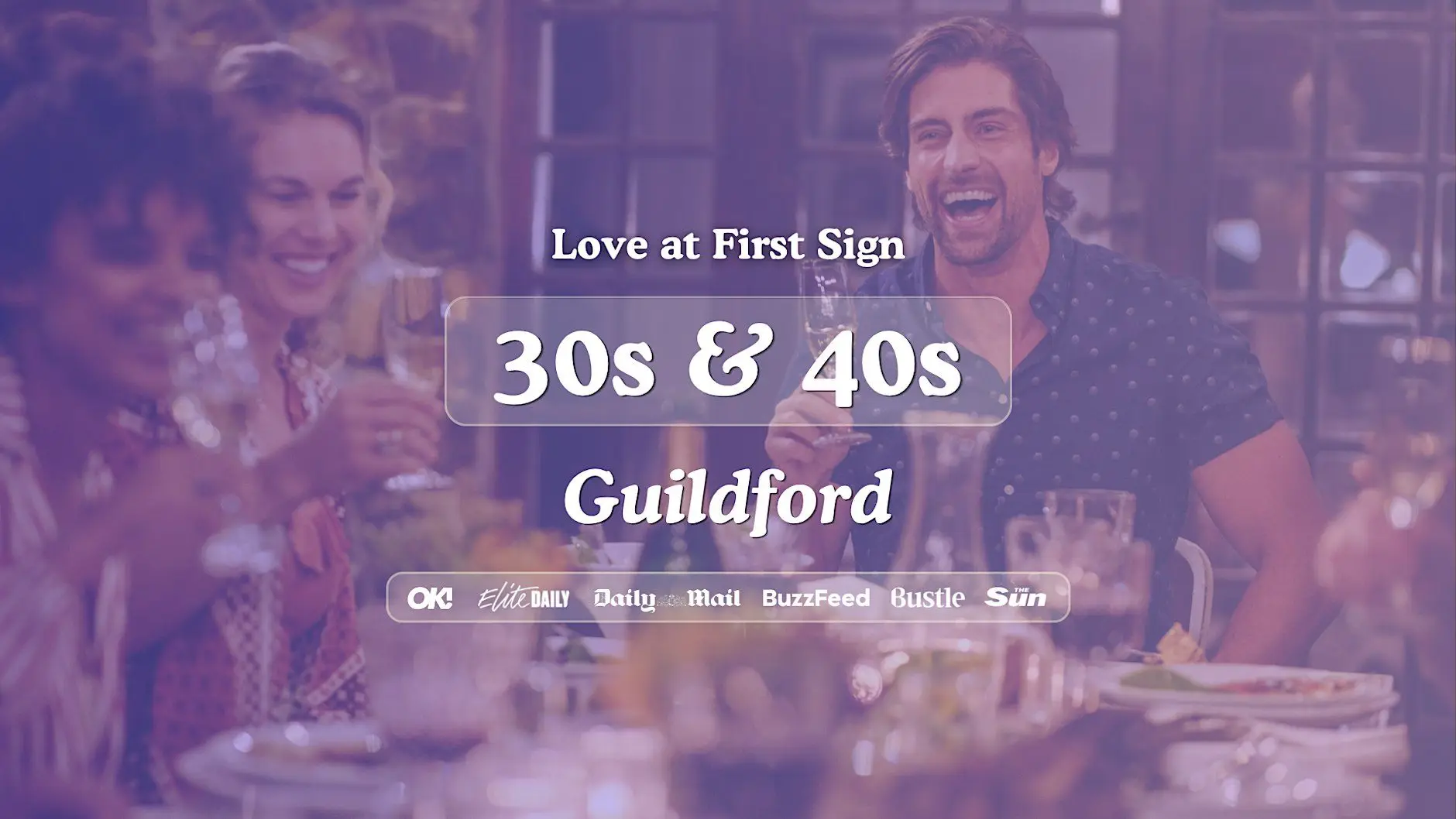 Guildford Singles Night, 30s & 40s | All Bar One | Love at First Sign