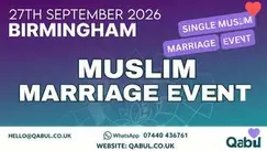 Birmingham - MUSLIM MARRIAGE EVENT | 1-to-1 Single Muslim Meetup | 27-Sept