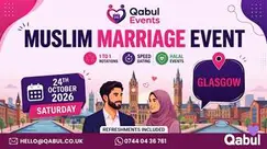Glasgow - MUSLIM MARRIAGE EVENT | 1-to-1 Single Muslim Meetup Glasgow - MUSLIM MARRIAGE EVENT | 1-to-1 Single Muslim Meetup