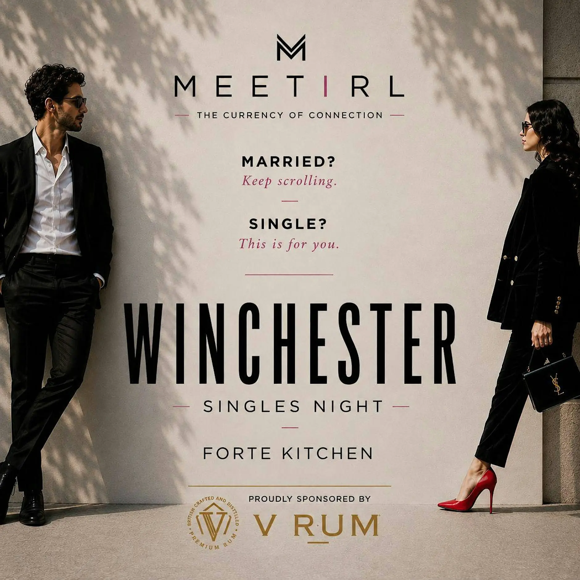 MeetIRL Winchester Singles Social Mixer | Ages over 30+ | Forte Kitchen