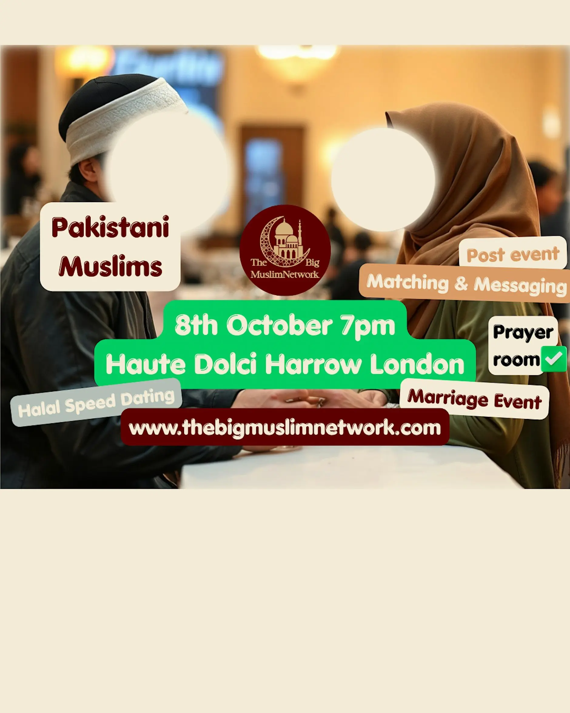PAKISTANI Single MUSLIM MARRIAGE Event | Meetup | Age 22-38 LONDON Harrow
