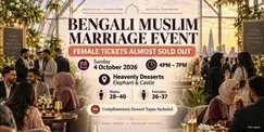 Bengali Muslim Marriage Event for Single Muslims in South London