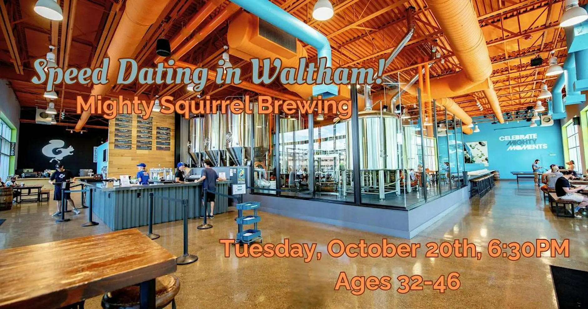 Speed Dating in Waltham! Ages 32-46 Speed Dating in Waltham! Ages 32-46
