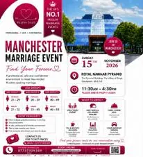 Muslim Marriage Events Manchester - 3 Age Groups