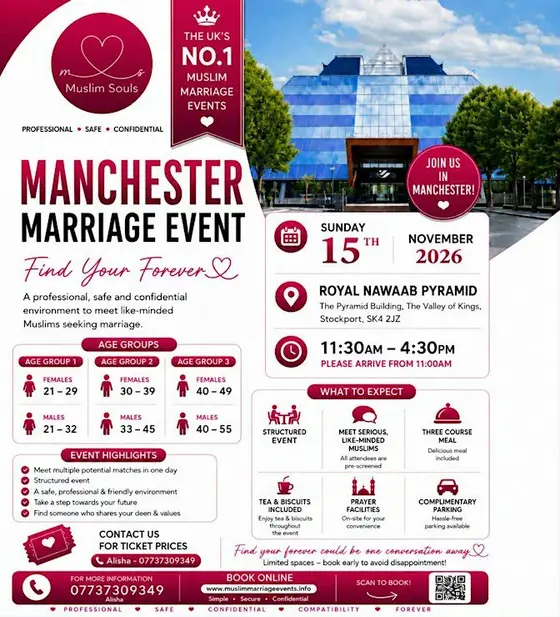 Muslim Marriage Events Manchester - 3 Age Groups — photo 2