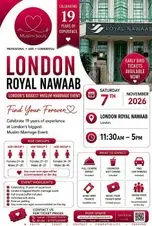 Muslim Marriage Events London - 3 Age Groups