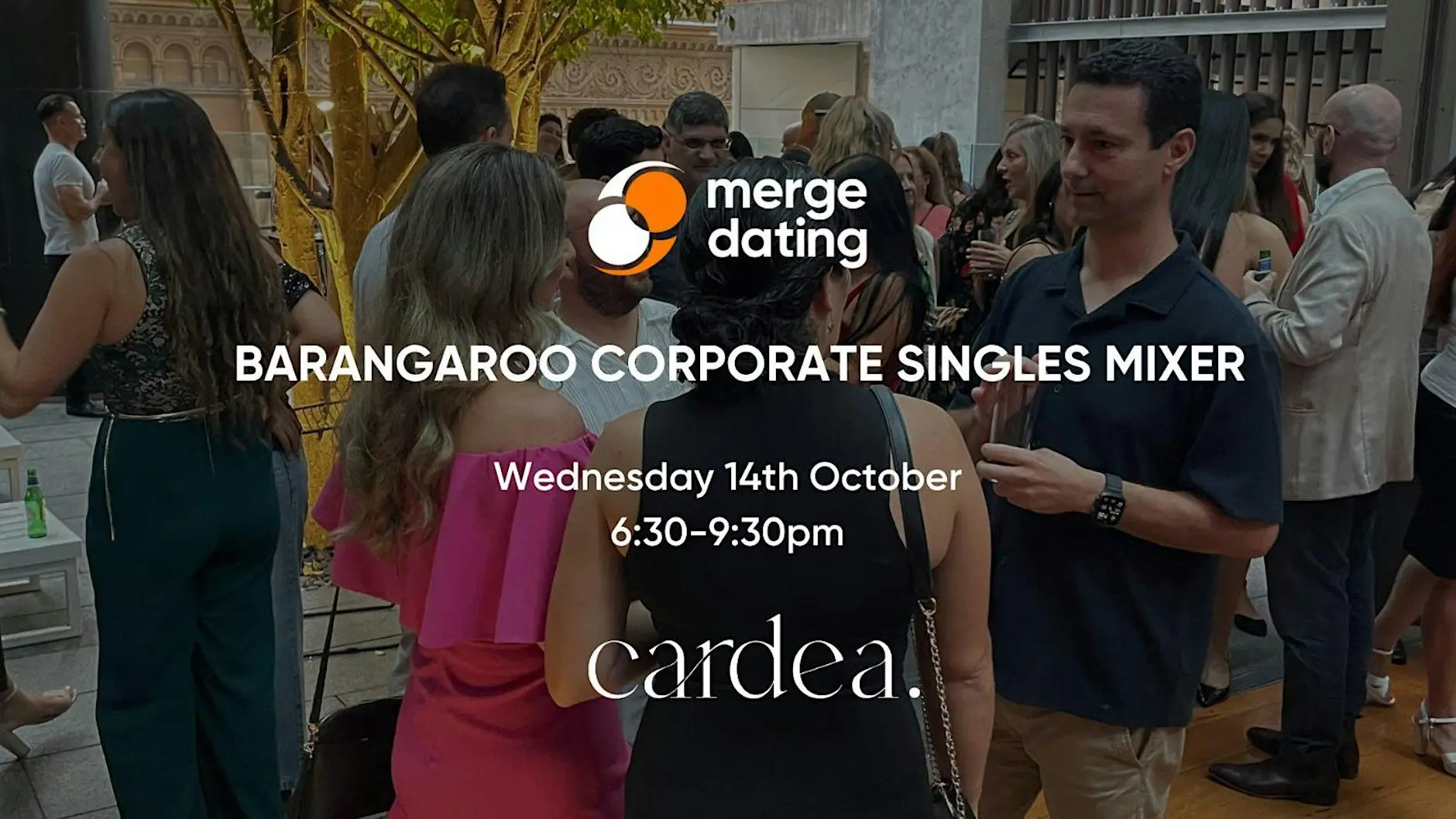 Barangaroo | Corporate Singles Mixer | Cardea | 14th October | 40 & Over Barangaroo | Corporate Singles Mixer | Cardea | 14th October | 40 & Over