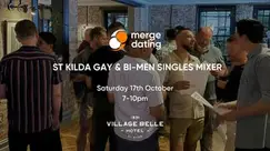 St Kilda Gay & Bi-Men Singles Mixer | Village Belle | Saturday 17th October