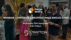 Brisbane Corporate & Professionals Singles|Stratton Bar & Kitchen|30th Sept