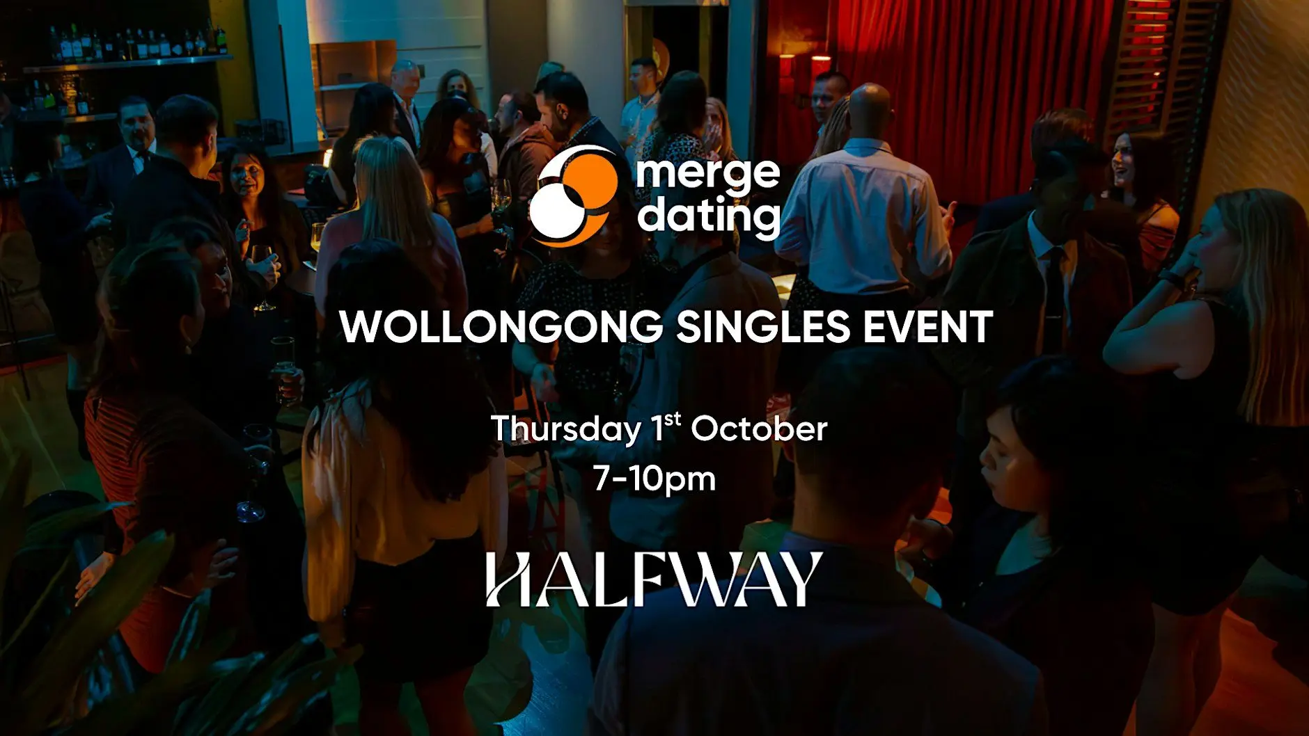 Wollongong Singles Event | Halfway Bar | Thursday 1st October | 50 & Over