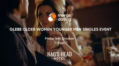 Glebe Older Women Younger Men Singles Event | Nag's Head Hotel | 16th Oct