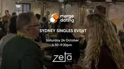 Sydney Singles Event | Zeta Bar | Saturday 24th October | 55 & over Sydney Singles Event | Zeta Bar | Saturday 24th October | 55 & over