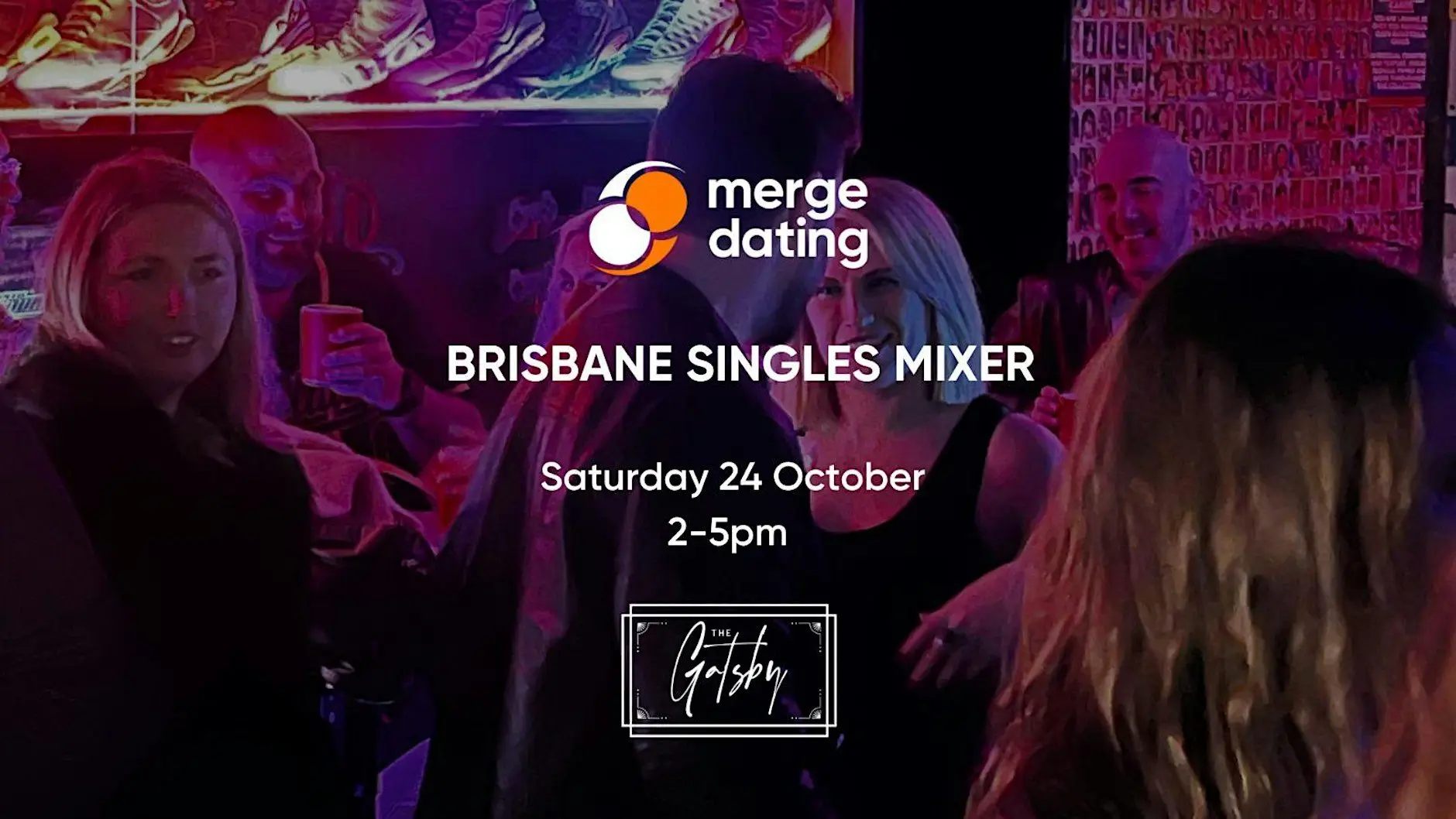 Brisbane | Singles Mixer | The Gatsby | Saturday 24th October | 35-45