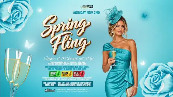 CUP EVE - Spring Fling Singles Party at The Stamford Inn, Rowville! — photo 1