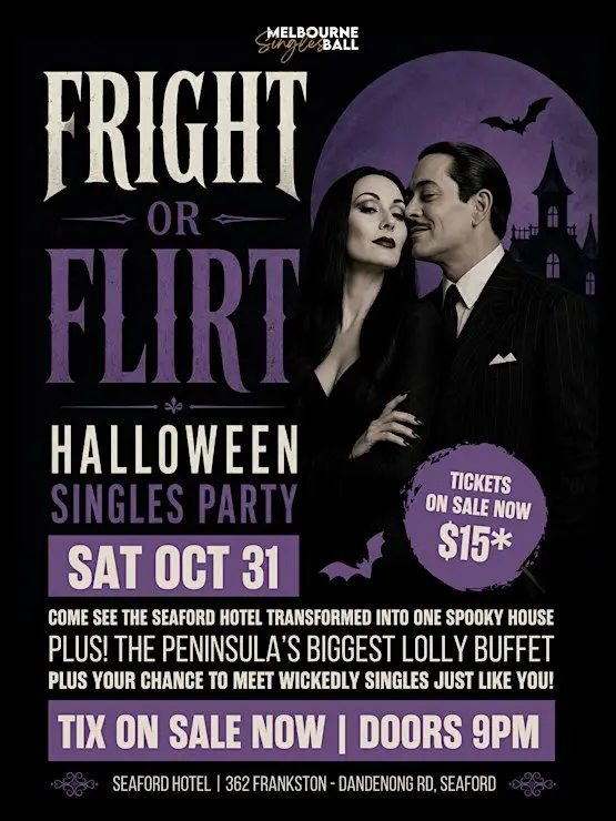 Fright or Flirt Halloween Singles Party at Seaford Hotel! — photo 2