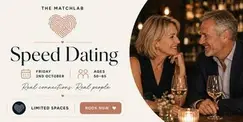 South East Speed Dating - Age Range 50 - 65
