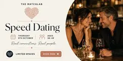 South East Speed Dating - Age Range 36 - 49