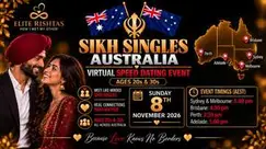 Australia Sikh Singles Virtual Speed Dating | 20s & 30s
