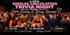 NEW! Singles Circulating Trivia 35 plus - Love Dating & Being Human