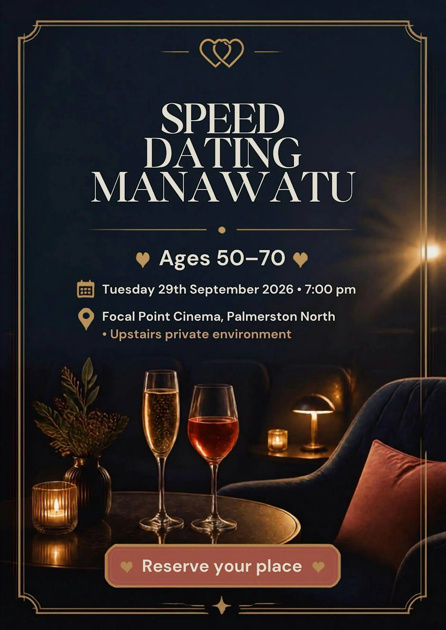 Speed Dating Manawatu 50-70 years