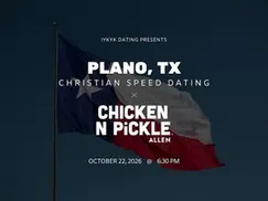 Plano Christian Speed Dating | IYKYK Dating | 20s-30s | 10/22/26