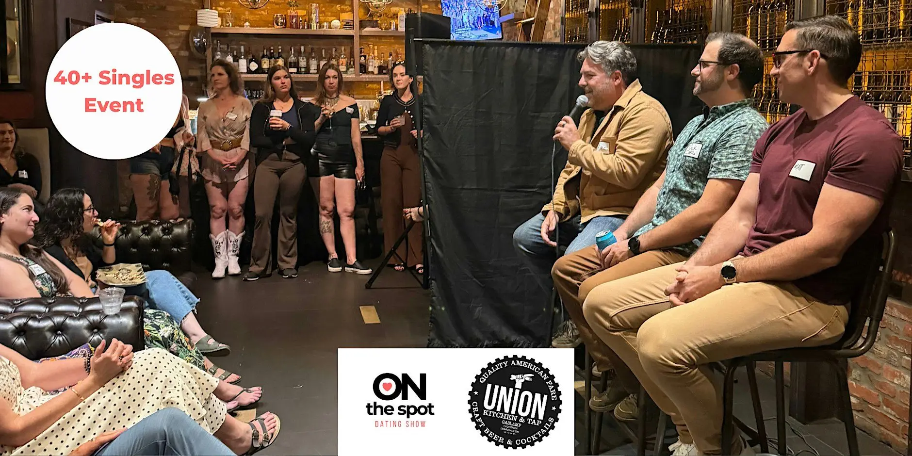 On The Spot Dating Show: A Dating Event for Singles 40s+
