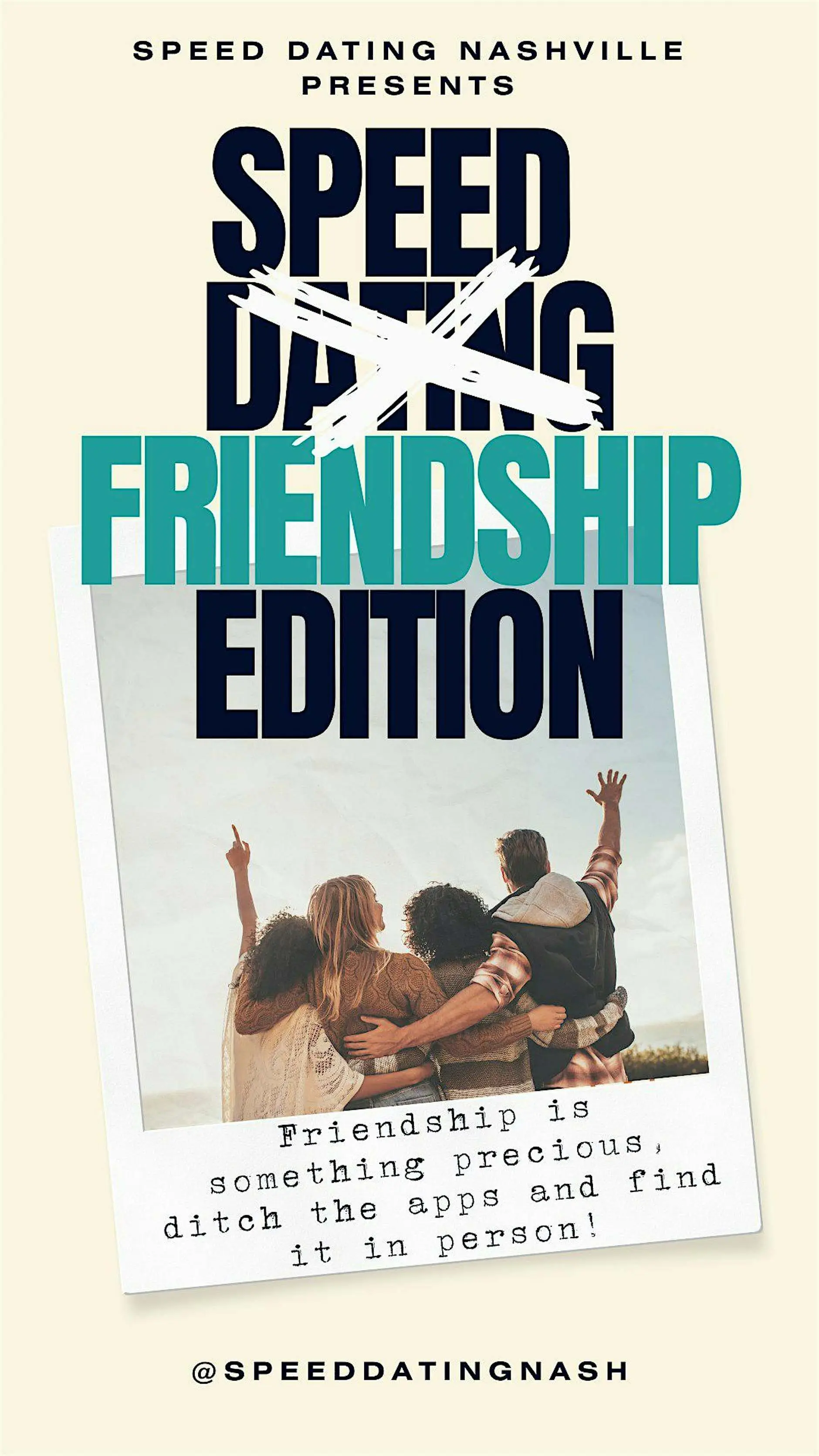 Speed Dating FRIENDSHIP Edition