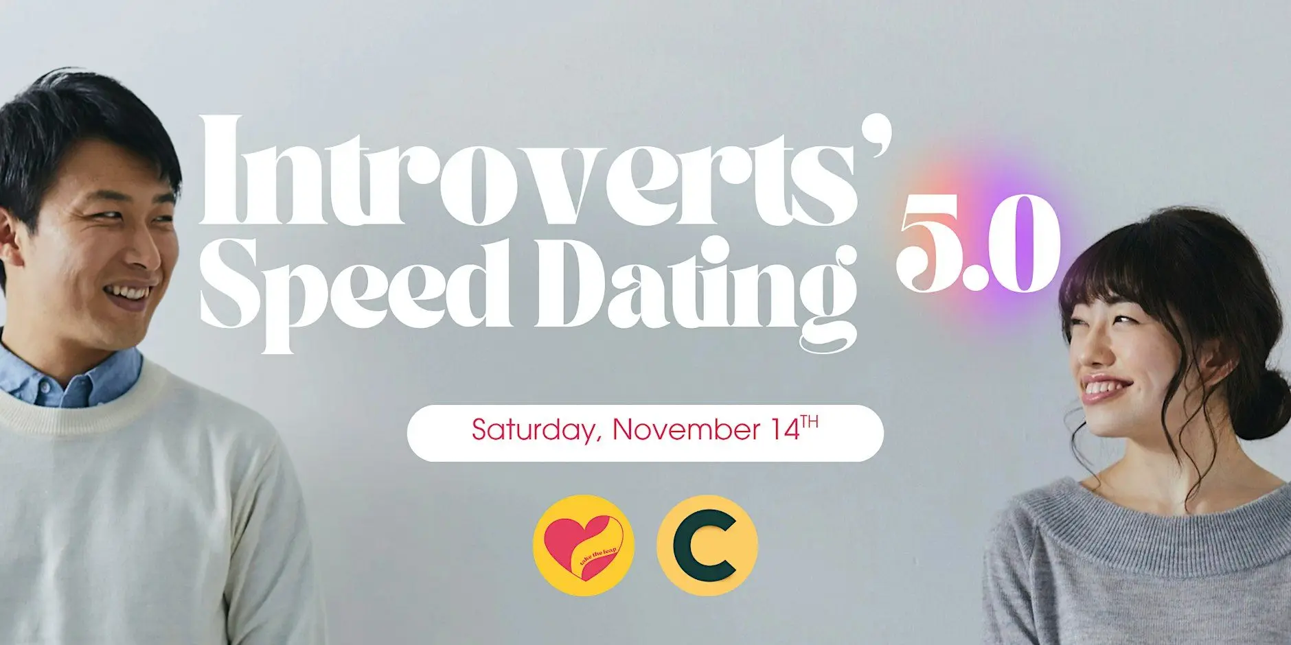 Introverts’ Speed Dating 5.0 (Mixer / Non-Muslims Round) by Take The Leap Introverts’ Speed Dating 5.0 (Mixer / Non-Muslims Round) by Take The Leap