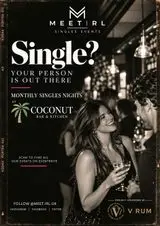MeetIRL Reading Singles Social Mixer | Over 25s | Coconut Bar