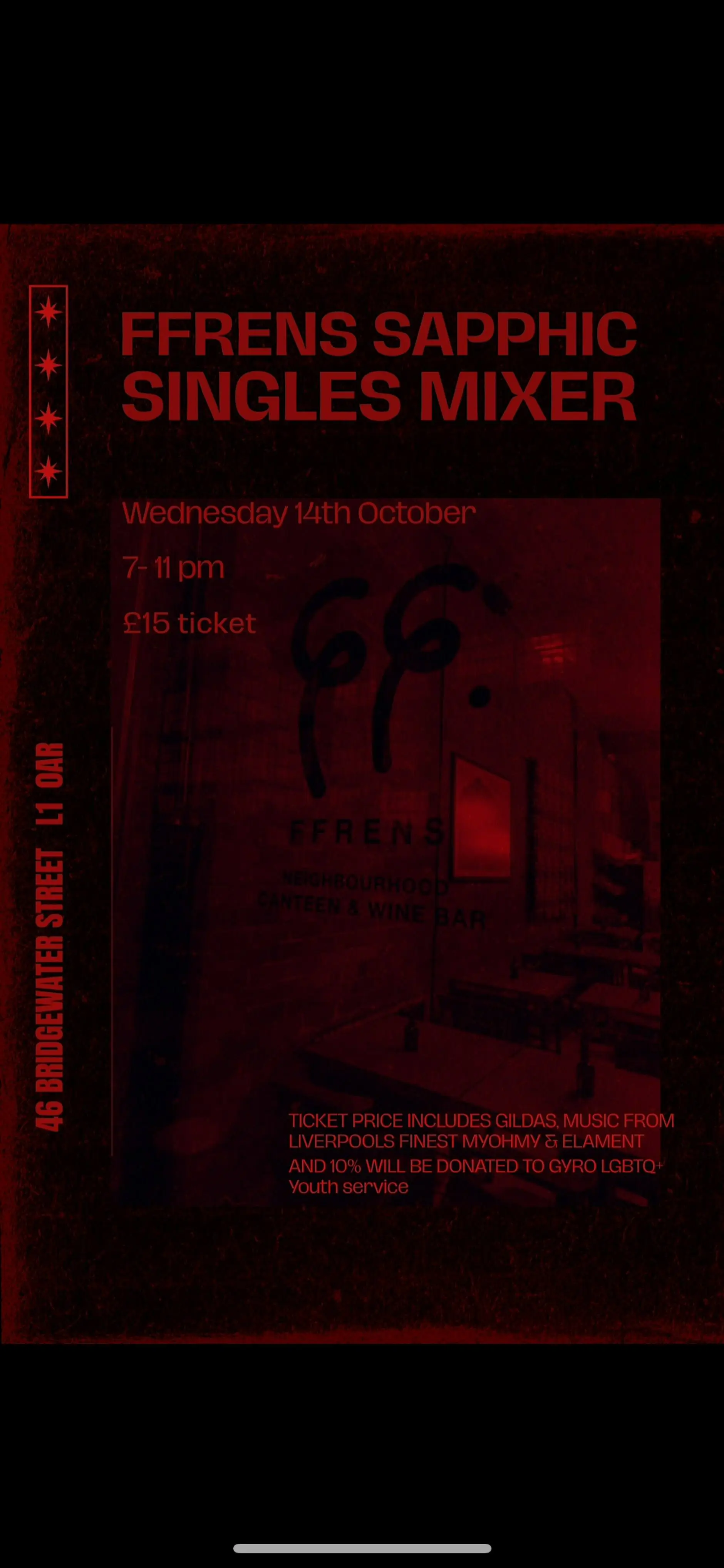 Ffrens sapphic singles mixer Ffrens sapphic singles mixer