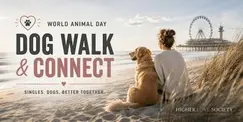 Dog Walk & Connect Beach Scheveningen Higher Love Society
