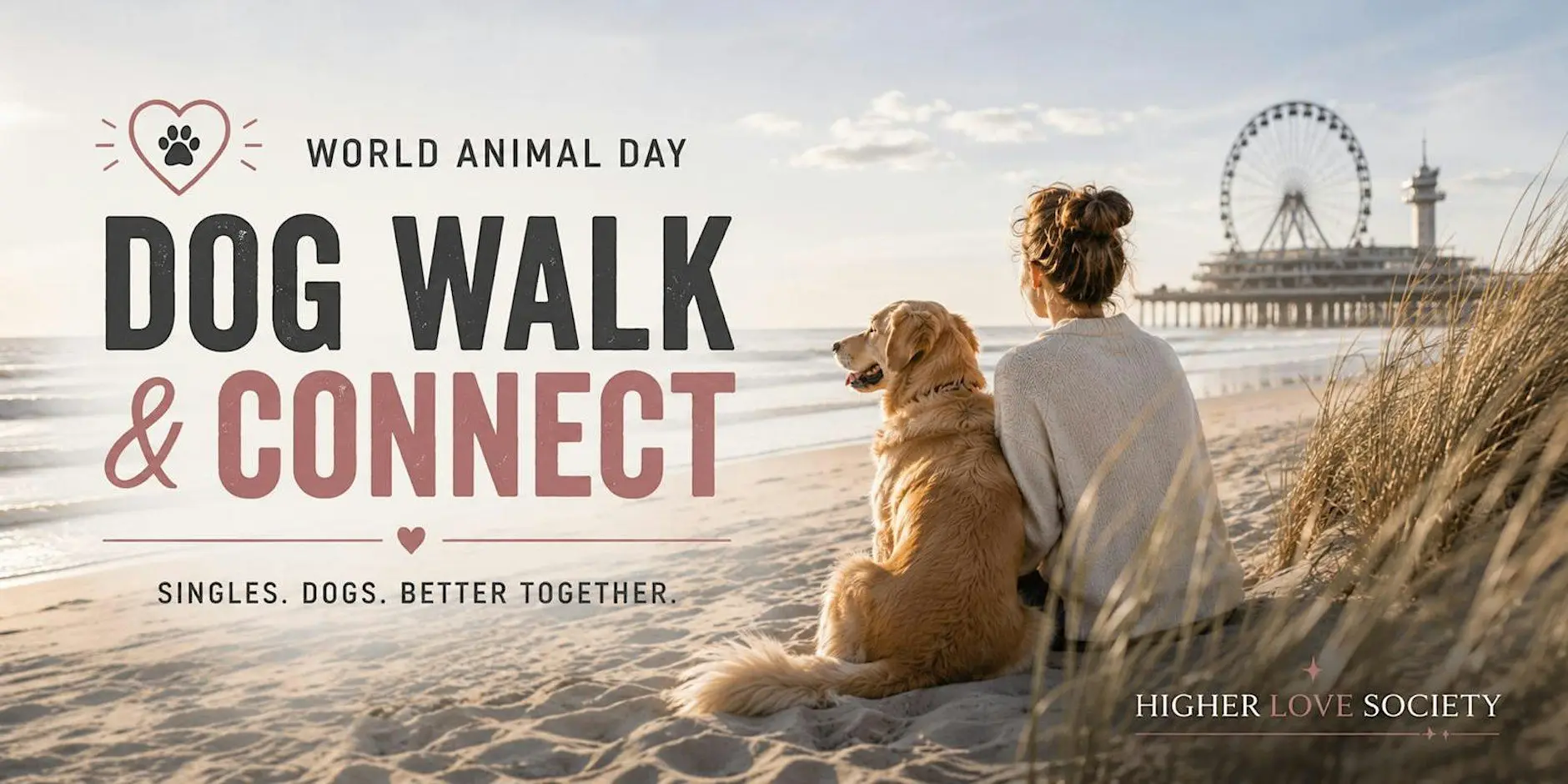 Dog Walk & Connect Beach Scheveningen Higher Love Society Dog Walk & Connect Beach Scheveningen Higher Love Society