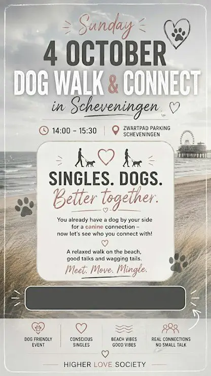 Dog Walk & Connect Beach Scheveningen Higher Love Society — photo 3