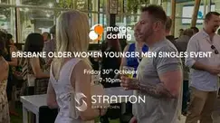 Brisbane | Older Women Younger Men | Stratton Bar | Fri 30 Oct | 40/40