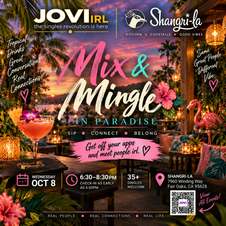 Singles Mix & Mingle at Shangri-La | JOVI