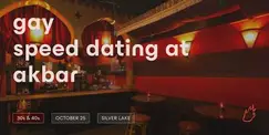 Friend or Flame Gay Speed Dating | Silver Lake | 30s & 40s