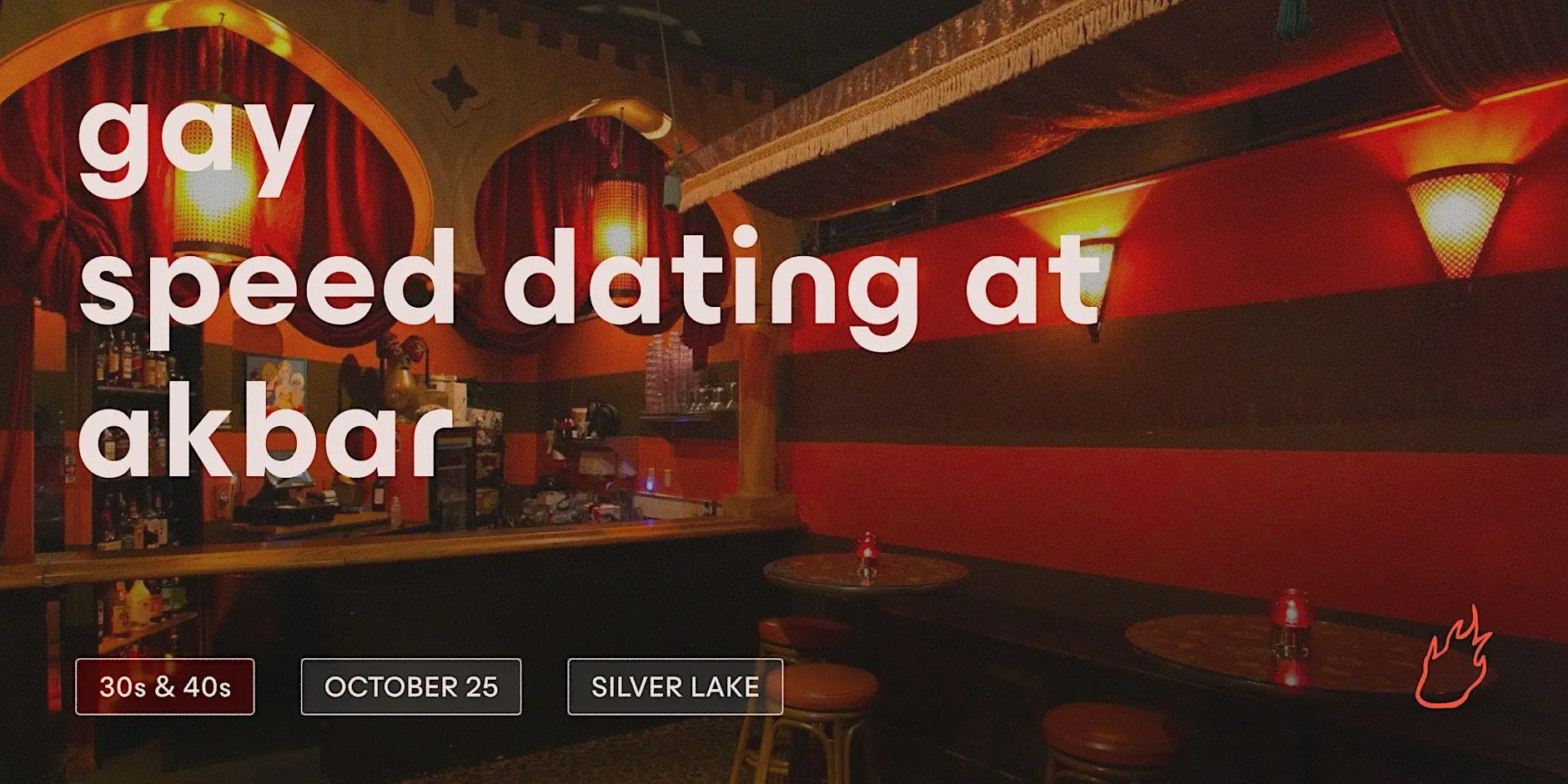 Friend or Flame Gay Speed Dating | Silver Lake | 30s & 40s