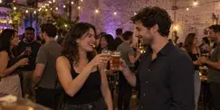 Speed-Dating Mixer at Medusa Bar | Couple