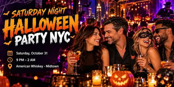 NYC Halloween Saturday Night Party at American Whiskey — photo 1