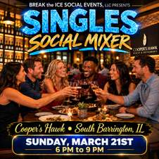 Singles Social Mixer South Barrington, IL Cooper's Hawk