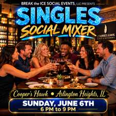 Singles Social Mixer Arlington Heights, IL Cooper's Hawk