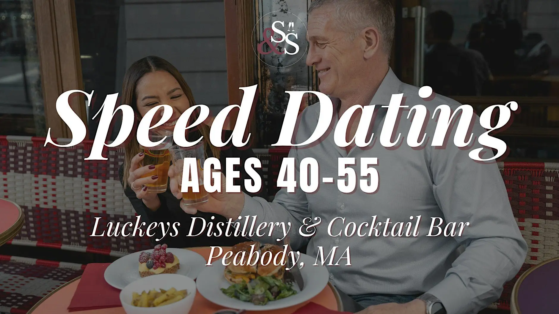 Speed Dating Ages 40-55 in Peabody, MA at Luckeys Distillery & Cocktail Bar
