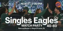 Singles Eagles Watch Party | 40-60