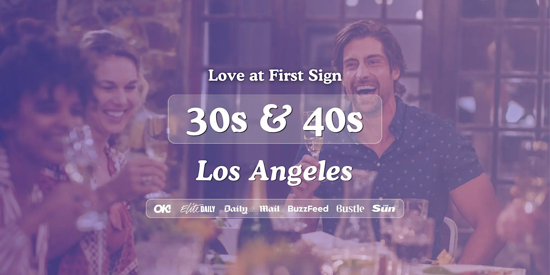 Los Angeles Singles Night, 30s & 40s | Blind Barber Culver City | Love at First Sign Los Angeles Singles Night, 30s & 40s | Blind Barber Culver City | Love at First Sign