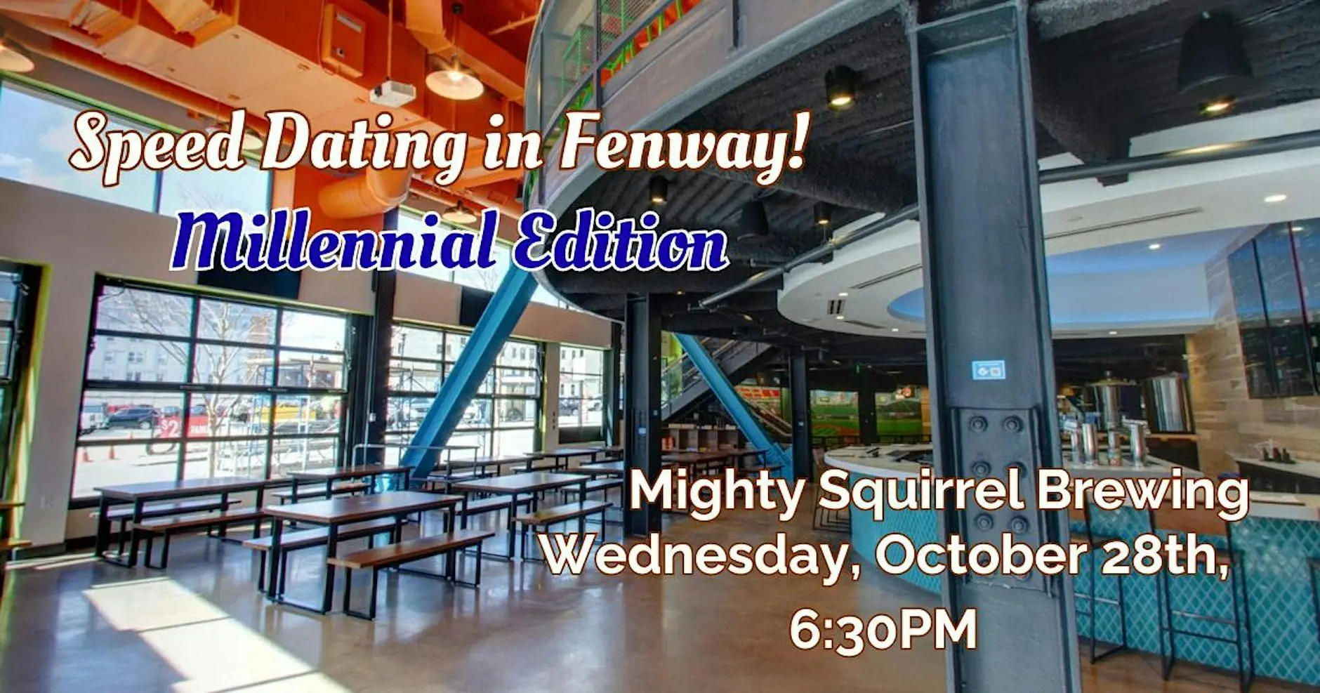 Millennial Speed Dating in Fenway! Millennial Speed Dating in Fenway!