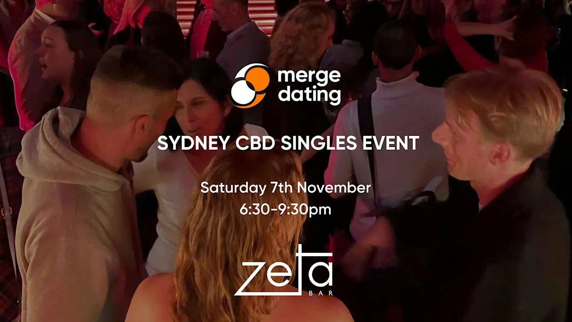 Sydney CBD | Singles Event | Zeta Bar | Saturday 7th November | 30-45 Sydney CBD | Singles Event | Zeta Bar | Saturday 7th November | 30-45