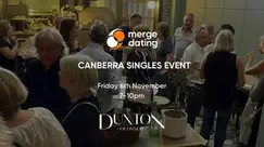 Canberra | Singles Event | The Duxton | Friday 6th November | 50s & 60s