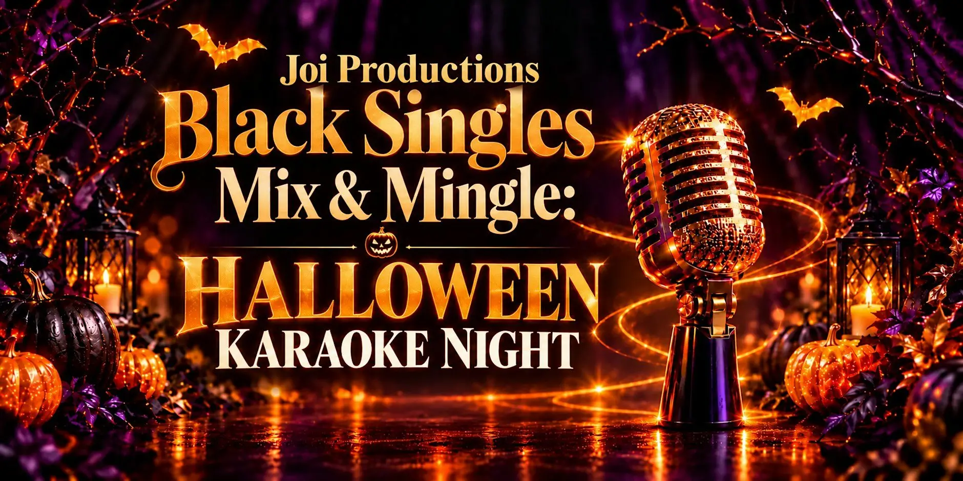 Singles Mix & Mingle: Halloween Karaoke Night Singles Mix & Mingle: Halloween Karaoke Night